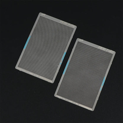 Photo-Etched Radiator Mesh Sheet – Universal Woven Round, Straight & Rhombus Pattern Model Detailing Upgrade Tool for DIY Craft & Scale Models
