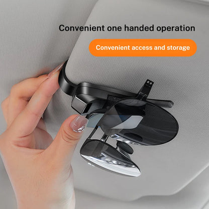 Car Sun Visor Glasses Clip – Interior Eyeglasses Storage Holder for Tesla Model 3, S, X, Y, Cybertruck & Roadster