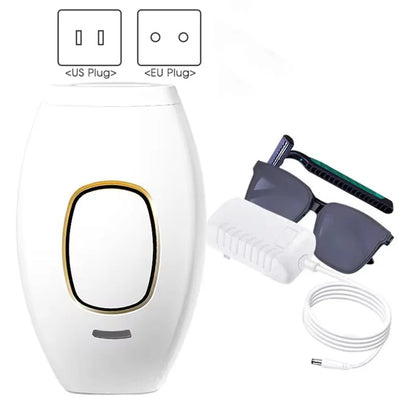 Body Bikini IPL Hair Removal Device — 500,000 Flash Permanent Painless Laser Epilator for Women, Home Use