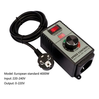 Angle Grinder Speed Controller Switch for Hand Drill & Polishing Fan - Stepless Motor Speed Control for Industrial Automation