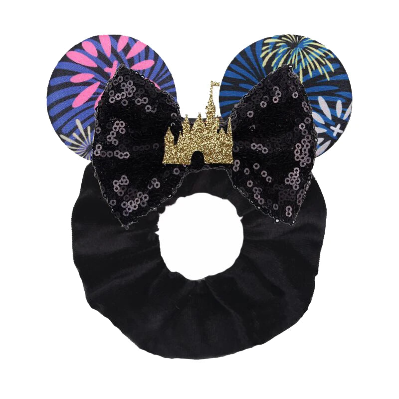 Velvet Mouse Scrunchies - Cute Elastic Ponytail Holders & Hair Accessories for Girls