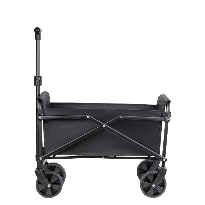 Foldable Outdoor Utility Cart - Heavy Duty Portable Camping, Picnic, Beach & Shopping Wagon