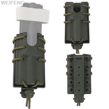 Tactical Tourniquet Pouch - EDC First Aid Holder with Belt Clip & K Sheath