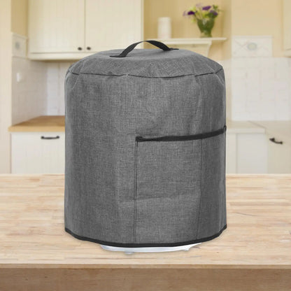 Air Fryer Dust Cover with Storage Pockets - Lightweight, Easy-to-Clean Household Protector for Cooker, Pot, and Oven