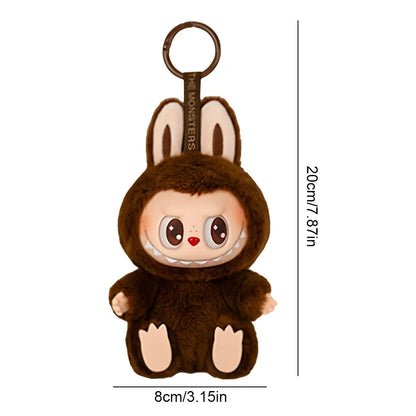 Labubu Have A Seat Series Anime Figure PVC Keychain Doll – Kawaii Monster Pendant Toy Gift