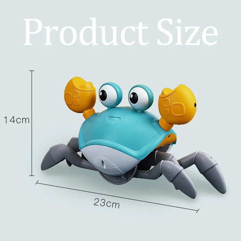 Kid Crawling Crab Toy – Infant Tummy Time & Learning Toy for Crawling, Walking, and Toddler Development Gift