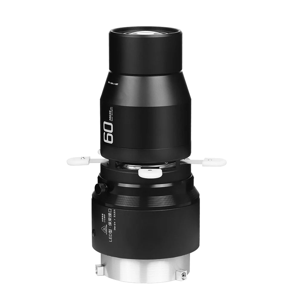 MIAOTU MG06 MAX Bowens Mount Snoot Kit - Focalize Conical Optical Condenser for Flash and Creative Shaped Light Effects