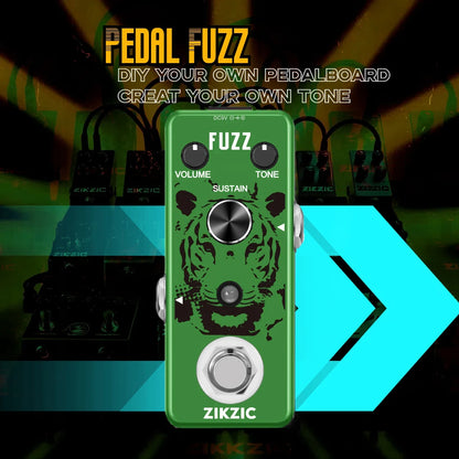 ZIKZIC Guitar Pedals Noise Gate Flanger Equalizer Delay Acoustic Plexion Overdrive Gitona Chorus Metal Distortion Fuzz Rowin
