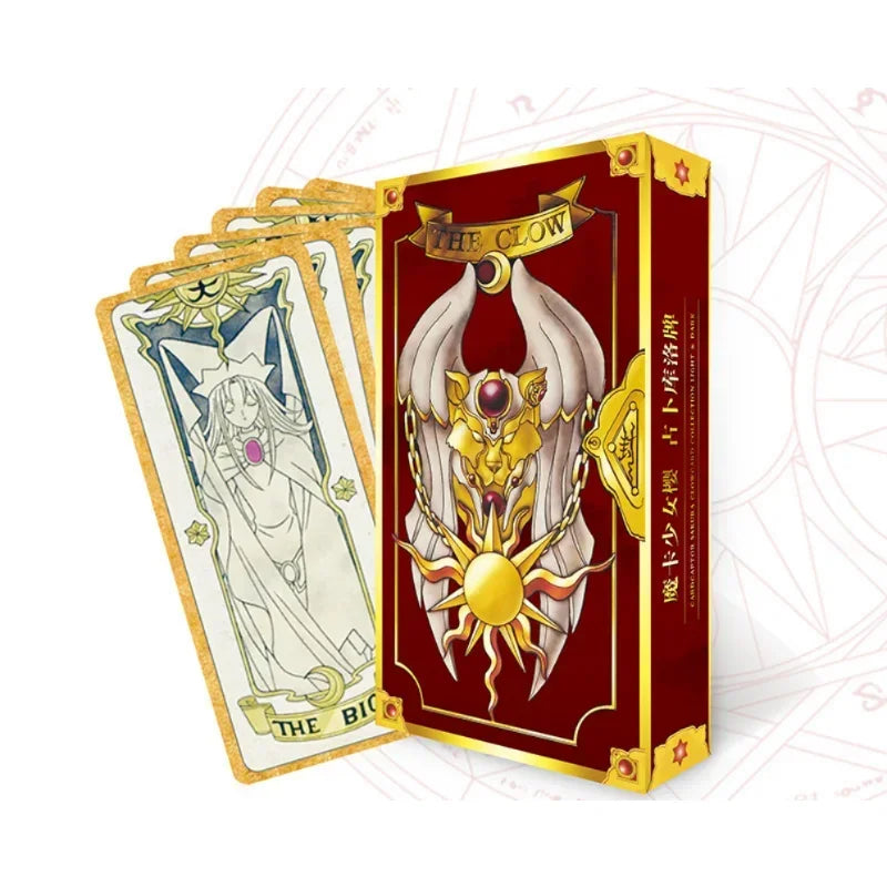 Cardcaptor Sakura Clow Card Set - Anime Cosplay Props, Kawaii Magic Wand & Collector Gift