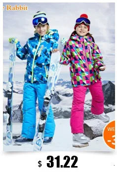 Children’s Winter Clothing Set – Baby Down Jacket Parka & Thick Snowsuit for Boys and Girls