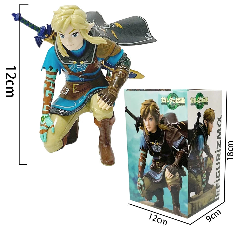 12CM Legend of Zelda Link Anime Figure – Collectible Action Toy Figurine Gift