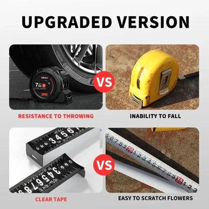 High-Precision Measuring Tools — 3/5/7.5M Waterproof & Anti-Corrosion Tape Measure for Woodworking & Household Use