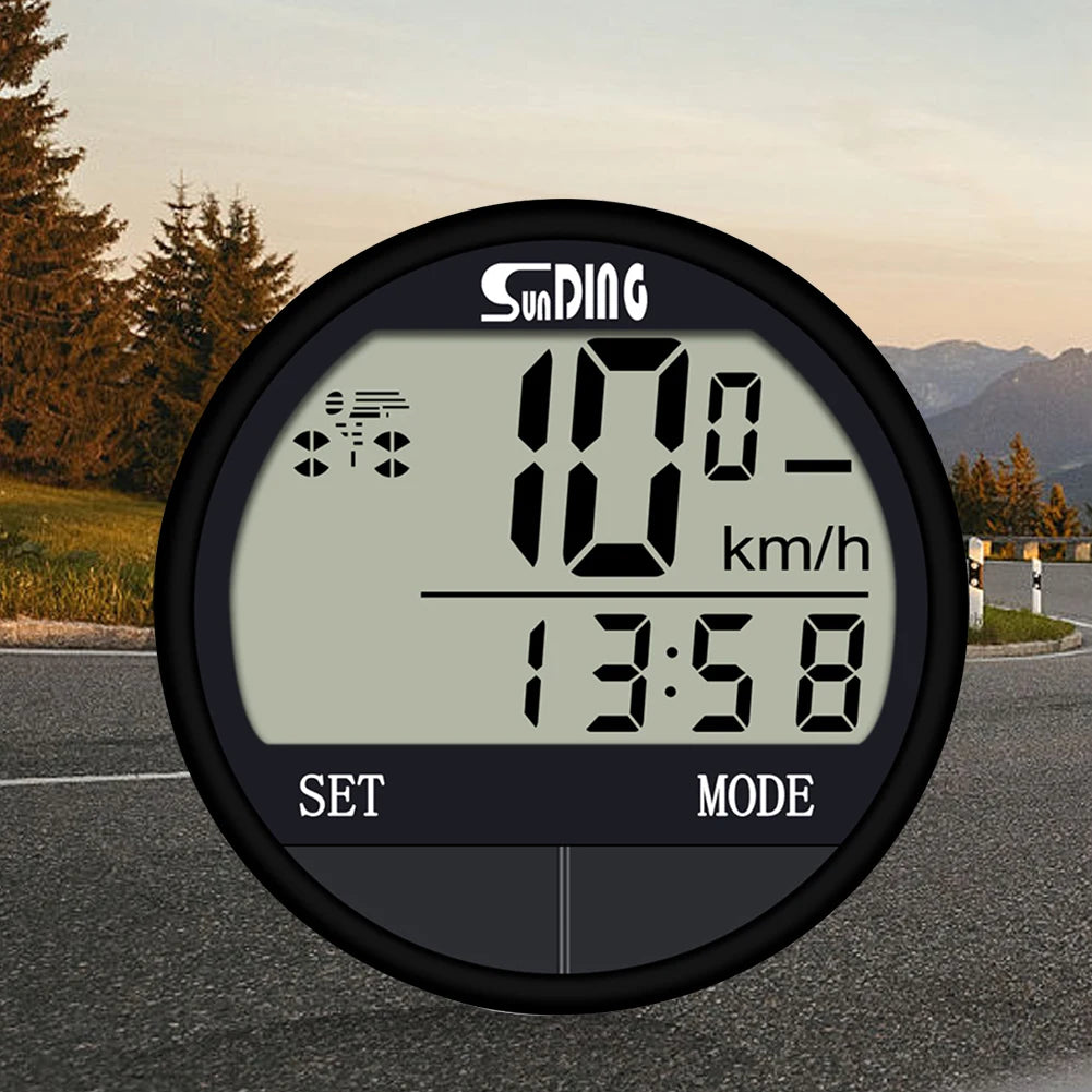 Bike Computer Speedometer - Multi-Function Bicycle Odometer for Men, Women & Teens Cycling