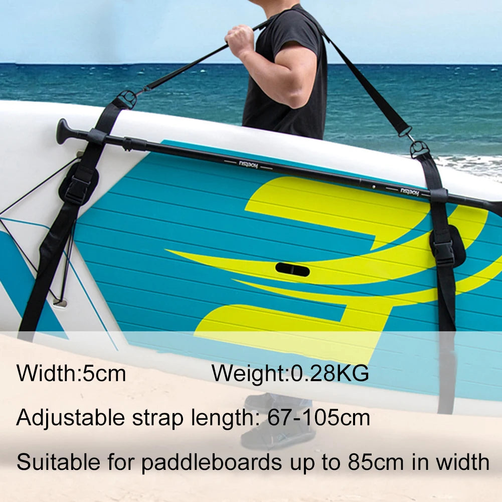 Adjustable Surfboard Shoulder Strap – Carry Sling for Paddleboard, Surfboard, Wakeboard, Kayak & Surfing Gear