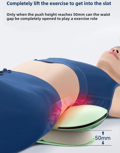 JAIYORL Electric Lumbar Traction Massager – Adjustable Vibration Waist & Spine Support Back Massage Machine