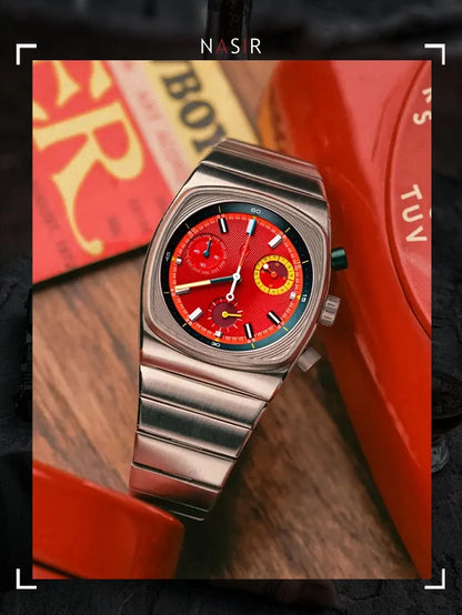 2024 Square Men's Watch — Lightweight Niche Luxury High-End Trendy Timepiece
