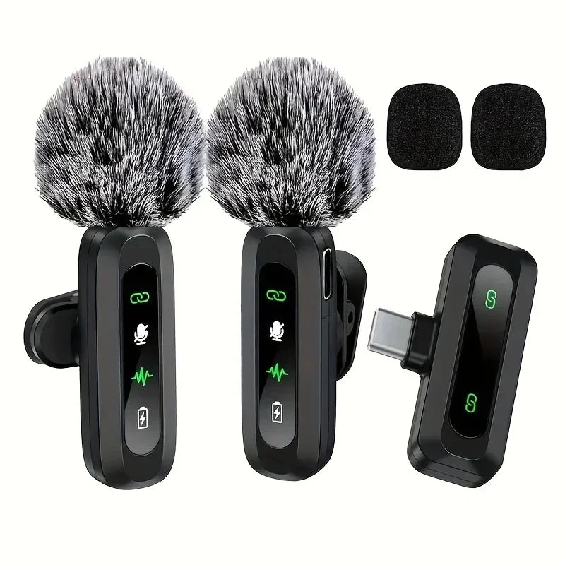 Xiaomi Wireless Lavalier Microphone – Portable Mini Mic for Audio, Video Recording & Livestreaming on iPhone & Android