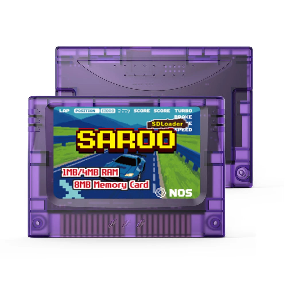 EPICJOY SEGA Saturn SAROO Optical Drive Emulator — SDLoader FlashCart with 1MB/4MB RAM & 8MB Memory Card