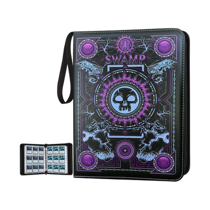 9-Pocket Card Binder with Sleeves — 900 Double-Sided Premium Collector Album for MTG, TCG & YuGiOh Cards