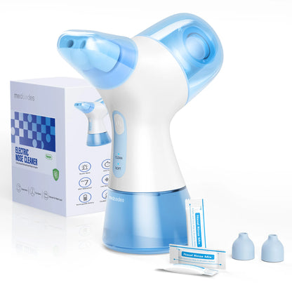 Nasal Irrigation System – Sinus Rinse Machine with Water and Waste Collection Tanks for Nasal Cleansing
