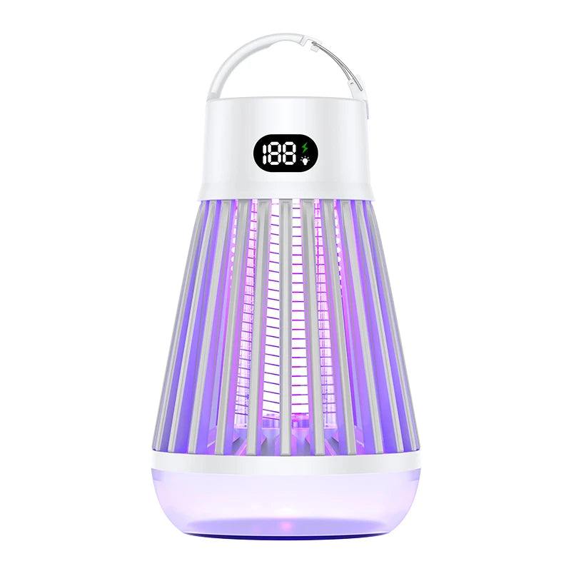 2-in-1 USB Camping Mosquito Lamp - Portable Rechargeable Bug Zapper & Outdoor Light