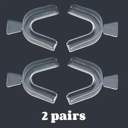 Silicone Teeth Aligner Tray - Invisible Dental Orthodontic Mouthguard for Whitening, Straightening and Nighttime Teeth Care 1–4 Pairs