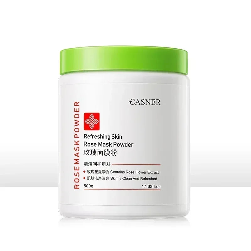 650g Arbutin Rose Jelly Mask Powder – DIY Hydrojelly Peel-Off Mask with Vitamin C, Hyaluronic Acid & 24K Gold for Skin Care