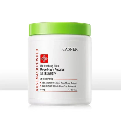 650g Arbutin Rose Jelly Mask Powder – DIY Hydrojelly Peel-Off Mask with Vitamin C, Hyaluronic Acid & 24K Gold for Skin Care