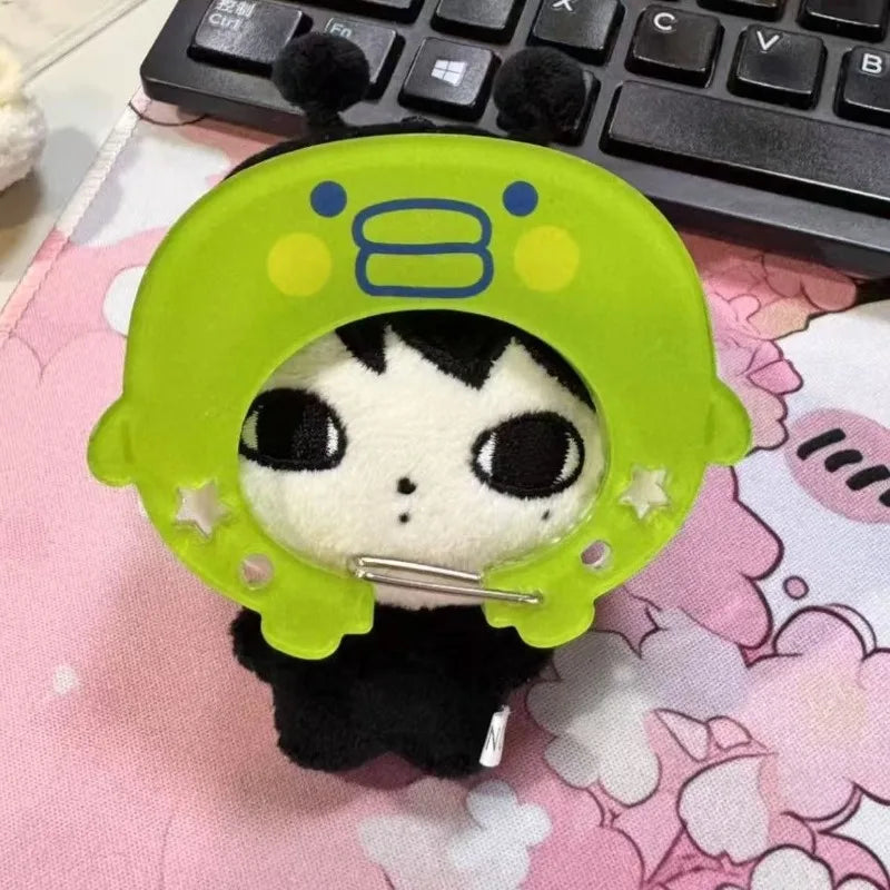 Kawaii Tamagotchi Acrylic Keychain – Kuchipatchi & Mimitchi Cartoon Bag Charm and Access Card Holder