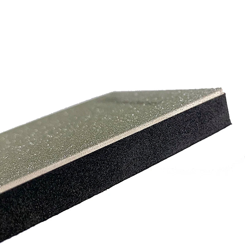 Thickened Non-Slip Diamond Knife Sharpener – 15° Kitchen Whetstone & Leather Polishing System
