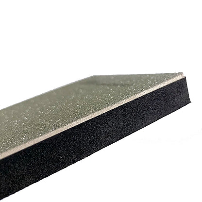 Thickened Non-Slip Diamond Knife Sharpener – 15° Kitchen Whetstone & Leather Polishing System