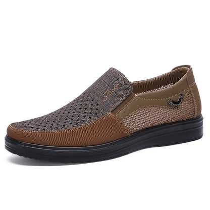 New Comfortable Men’s Casual Shoes – Breathable Mesh, Non-Slip Lightweight Sneakers, Summer Footwear in Big Sizes 38-48