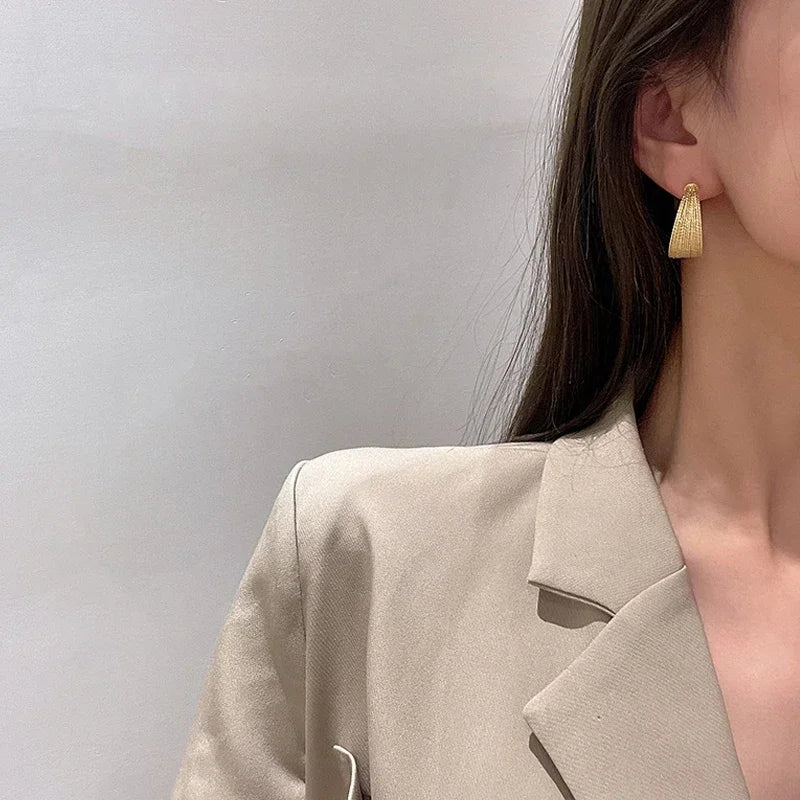 Retro Multilayer Stud Earrings for Women - Elegant Unique Statement Party Jewelry Gift