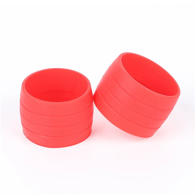 Road Bike Handlebar Tape Plugs – Anti-Slip Silicone End Caps for Waterproof, Wear-Resistant Bar Tape