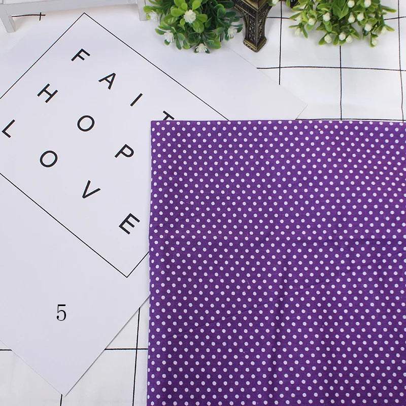 Printed Cotton Fabric Squares 25×25cm — Sewing, Quilting, Patchwork & DIY Handmade Craft Material