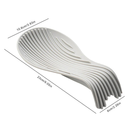 Silicone Insulated Spoon Holder Placemat – Heat Resistant Kitchen Utensil Rest & Cutlery Storage Mat (1/4 Pcs)