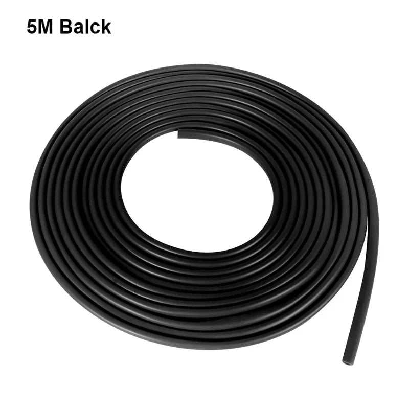 5M Transparent Car Door Edge Protector - PVC Anti-Scratch Anti-Collision Sealing Strip for Vehicle Door Protection & Trim