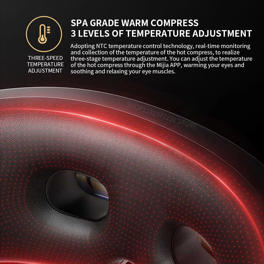 Xiaomi Mijia Smart Eye Massager – Hot Compress & Zone Massage Glasses with Mi Home App