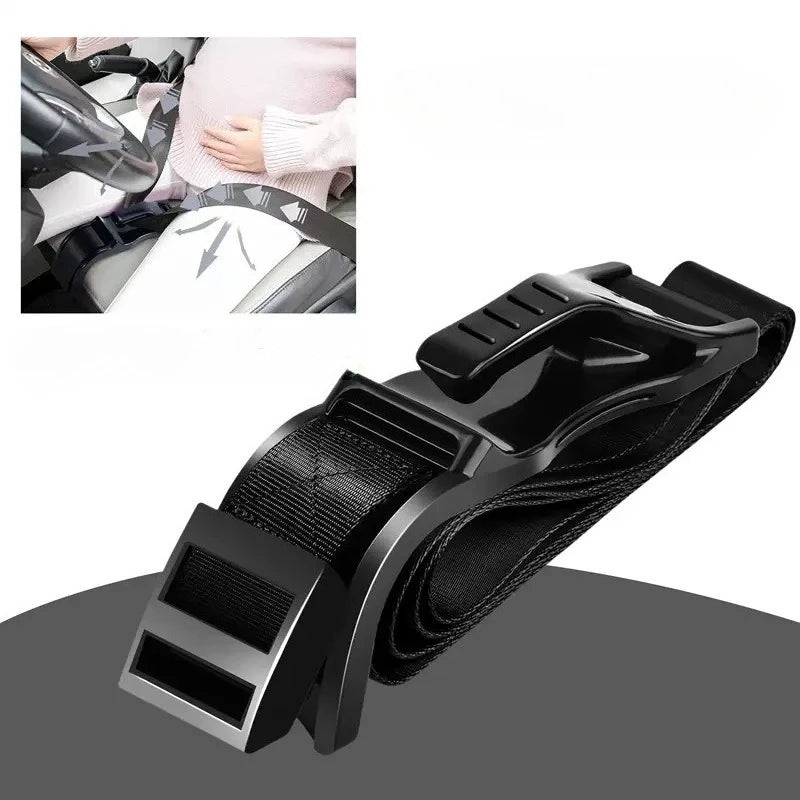 Pregnancy Car Seat Belt Adjuster - Universal Maternity Safety Belt Support for Pregnant Women Driving Comfort