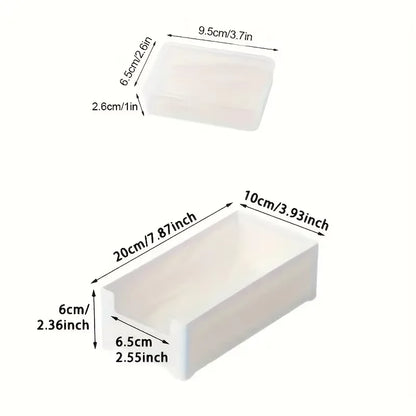 Cable Organizer Storage Box Set - Durable Plastic Charging Cord, Mobile Device & Office Supplies Storage