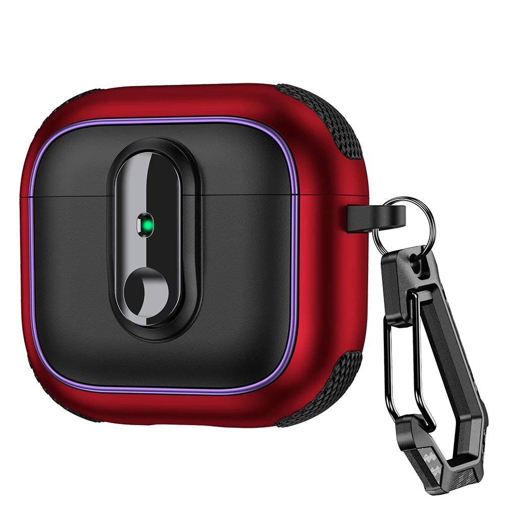 Armor Lock Earphone Case for AirPods – Shockproof TPU & PC Cover for AirPods 1, 2, 3, 4 & Pro 2, 2nd & 4th Gen