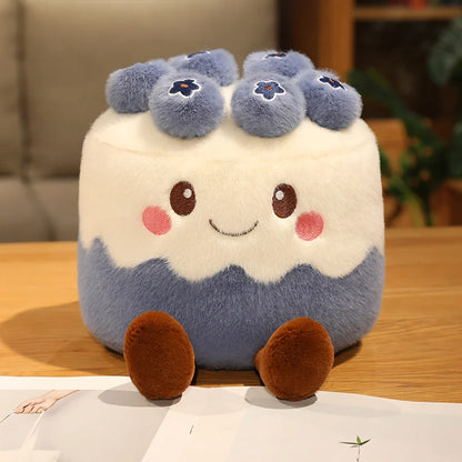 Cartoon Cake Plush Toy - Colorful Birthday Cake, Wedding Cake, Cookie, and Dessert Stuffed Doll for Cute Home Decor and Gifts