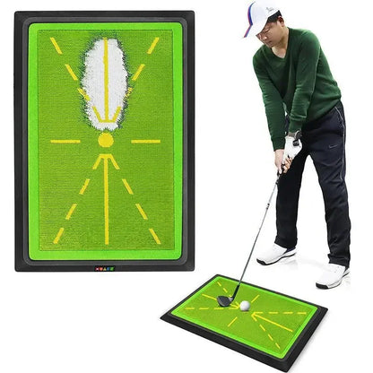 PGM Golf Strike Mat – Beginner Training Pad with Bead Display & Swing Trace Detection, PM130-B
