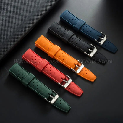 Premium Tropic Silicone Watch Strap – 20mm & 22mm Quick Release Waterproof Rubber Bracelet for Seiko, Oris & Omega
