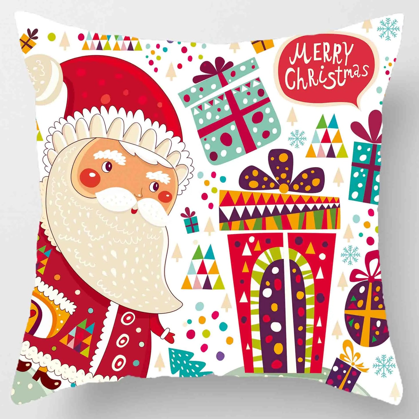 Christmas Pillowcase Set 45x45cm – Festive Cushion Covers for Home Décor & Holiday Gifts