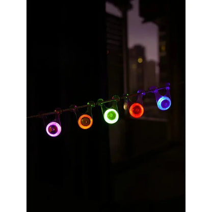 10-Group LED Atmosphere Rope Lights - Waterproof Outdoor Tent, Camping & Party Decoration Lamps