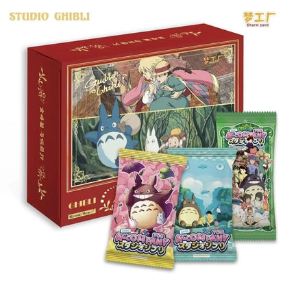 2026 Miyazaki Hayao Series Trading Card Booster Box – Complete Anime Card Set for Kids, Tabletop Hobby & Birthday Gift Collection