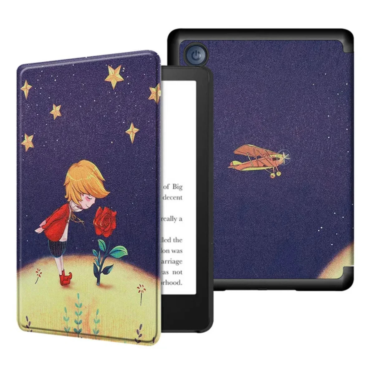 Kobo Clara BW/Clara Colour 2024 Case - 6 Inch Auto Wake Sleep PU Leather Cover, Soft Magnetic Ereader Hoesje N365 N367 Funda