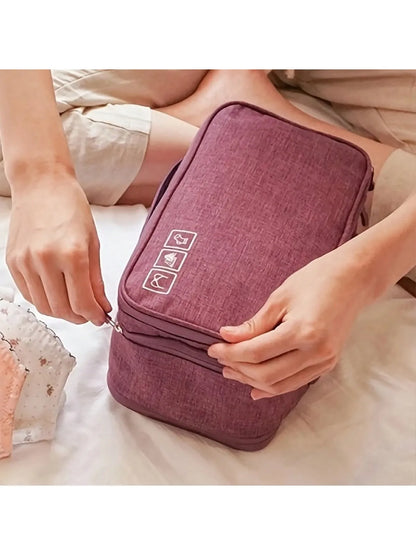 High-Quality Oxford Cloth Underwear Storage Bag – Travel Bra Organizer for Autumn and Winter