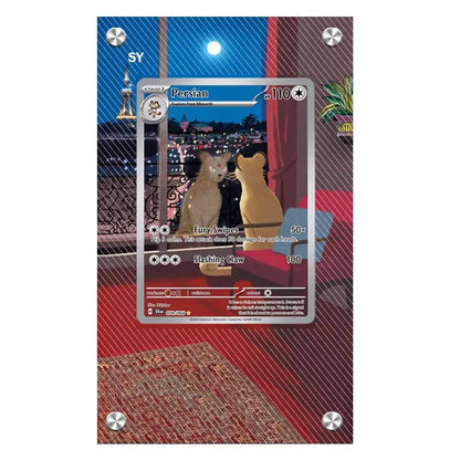 Pokémon Acrylic Extended Artwork Card Display Rack – Pikachu, Greninja, Magikarp & Kingdra Collectible Card Holder Display Case Gift